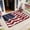 B, variant on Tepsmf American Flag Area Rug 23.6x15.7, United States Rug USA Federations Stars Carpet, Geometric Stripes Non Slip Blue White and Red Decorative Rug for Bedroom