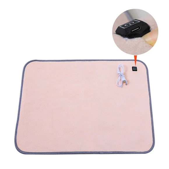 Pet Heating Pad Soft Electric Blanket Temperature Control Heater Animal Bed Warmer Heated ,Easy to Operate