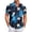 Black011, variant on QHRMKOG Men Shirt Loose Fit Tropical Print Short Sleeve Hawaiian Shirts Light Holiday Button Down Beach Shirt Summer Fashion Shirts Green 4XL