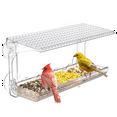 thumbnail image 1 of Window Bird Feeder for Outdoors, Clear Bird Feeders Window Mounted with Strong Suction Cups, Transparent Bird, 1 of 7