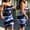 Blue, variant on Women Dresses Plus Sling Sleeveless Sexy Fashion Dresses Plus Size Printed Fashion Dresses Blue Trendy Skirt Size 4XL
