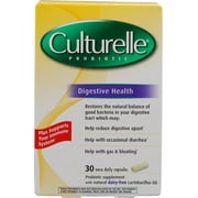 Culturelle Daily Probiotic Digestive Constipation Health Support, 30 Ct