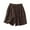 Brown, variant on Xixinqiwan No Boundaries Womens Linen Beach Shorts Elastic Waist Drawstring Flowy Shorts for Casual Summer Dressy