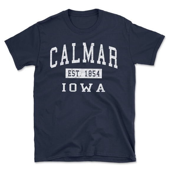 Calmar Iowa Classic Established Men's Cotton T-Shirt