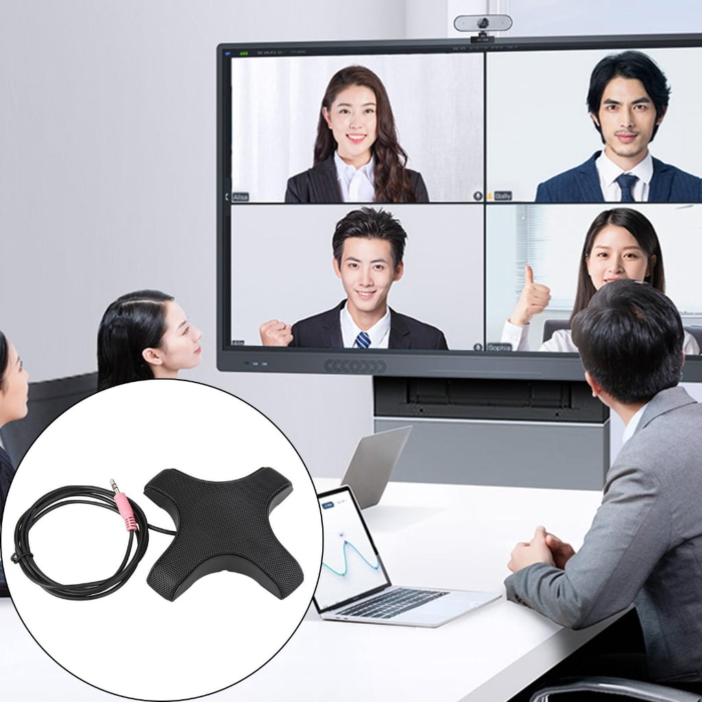 Plugs Play Conference Mics Wide Frequency Response DSP Reductions Compatible PC Laptop Zooms Team