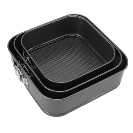 

Springform Cheesecake Pan Prevents Stick Quadrate Cheesecake Pan Food Grade For Restaurant For Bakery 18/20/22 20/22/24 22/24/26 24/26/28