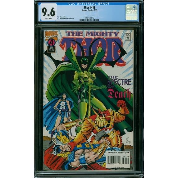 Thor #488 - CGC 9.6 Comic Book