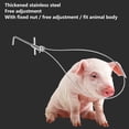 thumbnail image 4 of Soporte Para Trampa Para Cerdos, Soporte Para Trampa Para Cerdos De Acero Inoxidable De Buena Dureza Para Veterinaria Para Agricultura Para Cría De Animales, 4 of 7
