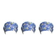 thumbnail image 2 of Transemion Operating Hats Nurse Durability Gourd-shaped Button Bright Colors Tie Back Multifunctional Work Uniform Working Caps G-06 3Set, 2 of 6