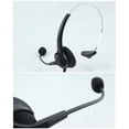 thumbnail image 3 of Single-Sided USB Corded Headset Call Center Monaural Headphone with Adjustable Microphone Mute Control Button for Office Computer PC Laptop, 3 of 7