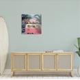 thumbnail image 2 of Stupell Retro Summer Palms Vacation Landscape Photography Gallery Wrapped Canvas Print Wall Art, 2 of 7
