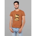 thumbnail image 2 of Classic Captain Cartoon T-shirt Color Men's -SmartPrintsInk Designs, 2 of 4