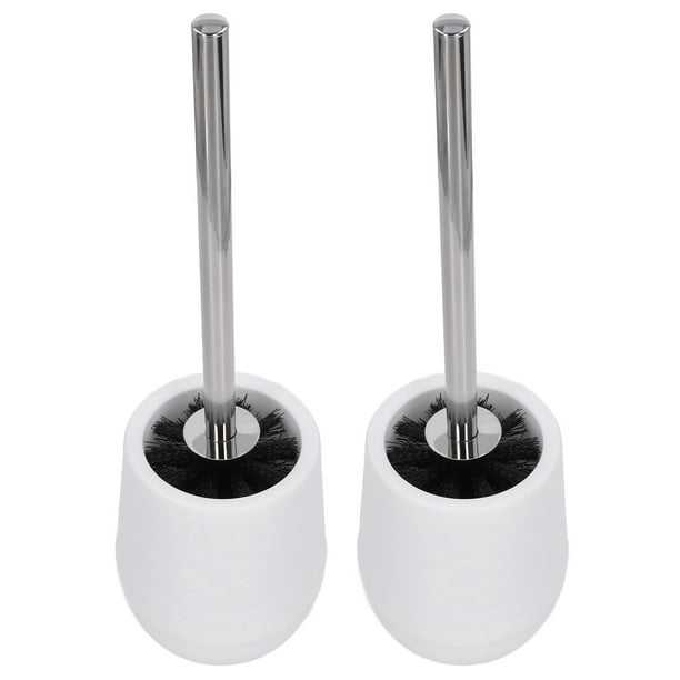 Portaescobillas para inodoro NikouMX 2 juegos de cepillos de acero inoxidable