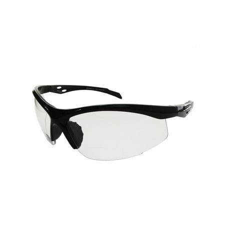 BIFOCAL READING SAFETY SUN GLASSES CLEAR +2.00