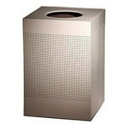 Rubbermaid Commercial Products Silhouettes 50-Gal Designer Extra Large Waste Receptacle (Set of 2)