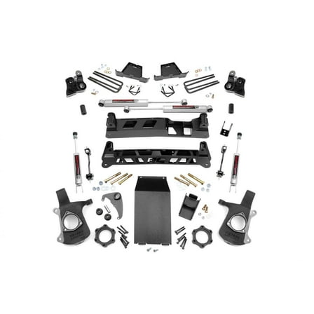 Rough Country 4" Lift Kit (fits) 99-06 Chevy Silverado GMC Sierra 1500 4WD