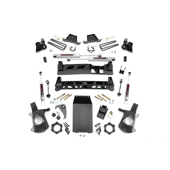 Rough Country 4" Lift Kit (fits) 99-06 Chevy Silverado GMC Sierra 1500 4WD