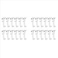 thumbnail image 1 of 2.5 Inch Valance Clips Window Blind Clips Clear Plastic Valance Retainer Holder Hidden Valance Clips(24 Pieces),24 x Valance Clips,transparent, 1 of 6