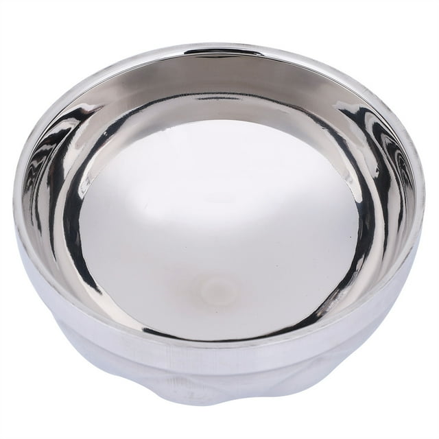 Cuenco de Acero inoxidable Jadeshay aislado de doble pared