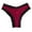 Wine, variant on GDREDA Women Underwear High Waist Womens Fashion Multicolored Crotch Hollow Heart Button Comfortable Underwear Pink,S