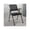 Black1, variant on Porfeet Foldable Office Chairs with PU Wheel, Armrest, Ergonomic Mesh Back, Stackable Conference Room Chair, Office Guest and Reception and Meeting Chair (Black),Black1
