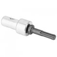 thumbnail image 2 of Drill Bit Adapter for Electric Drill to Earth Auger Connector Arbor Round Shank 2 Pit 2 Slot, 2 of 8