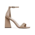 thumbnail image 2 of Bar III Womens Appel Faux Leather Ankle Strap Heels, 2 of 3