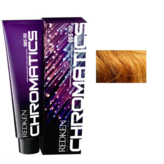 Redken Chromatics Prismatic Permanent Haircolor - Copper - 9c / 9.4 - Pack of 1 with Sleek Comb