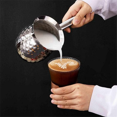 thumbnail image 3 of Cafetière Turque, Cafetière en Acier Inoxydable, Chauffe-Boisson Chocolat-Lait avec Bec Verseur 200Ml, 3 of 5