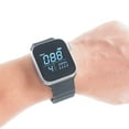thumbnail image 4 of Montre Argentée Montre-Bracelet Portable Vibrante pour Exercice Course Pratique Musicale Instruments de Musique, 4 of 9