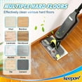 KEEPOW Reusable Vacmop Pads Compatible with Shark Vacmop VM200 VM250