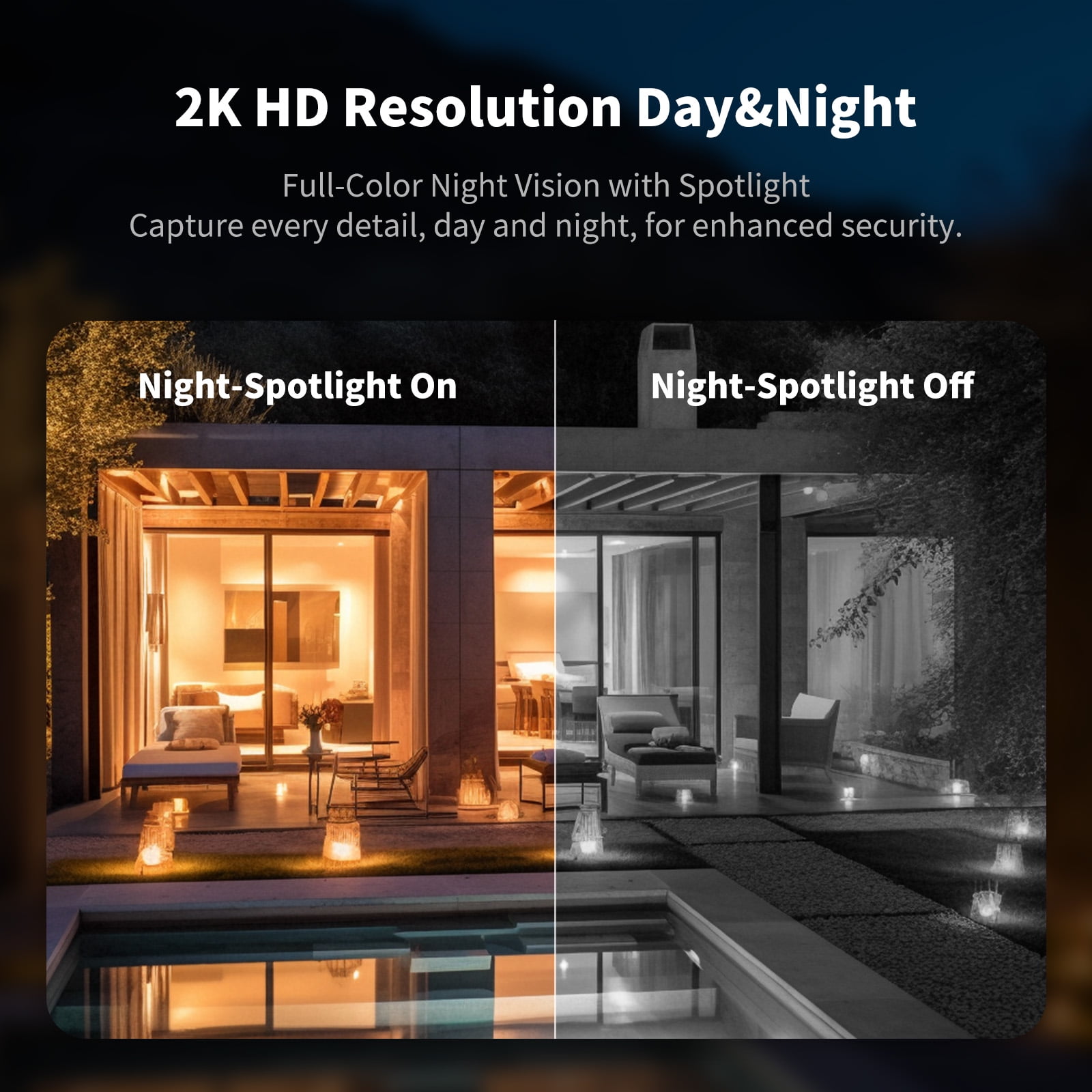 Conico 4G LTE Solar Cellular Security Camera, Black, 2K PTZ Wireless Outdoor Camera with Full-Color Night Vision, AI Human Detection, No WiFi Needed