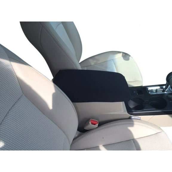 Auto Console Covers- Fits the Subaru Outback 2015-2019 Center Console Armrest Cover Waterproof Neoprene Fabric (Black)