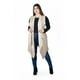 thumbnail image 1 of Chaleco largo asimetrico Roman Fashion /Tallas Extras, 11970 (Beige) beige 42, 1 of 5