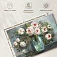 thumbnail image 6 of Elephant Stock Pink Blooms Still Life Landscape Wall Art - Horizontal Canvas Wall Art - Living Room Wall Decor - Floral And Botanical Canvas - White And Pink Decor By Tre Sorelle Studios - 30" x 20", 6 of 8