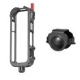 thumbnail image 5 of for X4 Metal Frame Rabbit Cage Protective Case with Cold Shoe and Lens Cap Action Camera Accessory, 5 of 5
