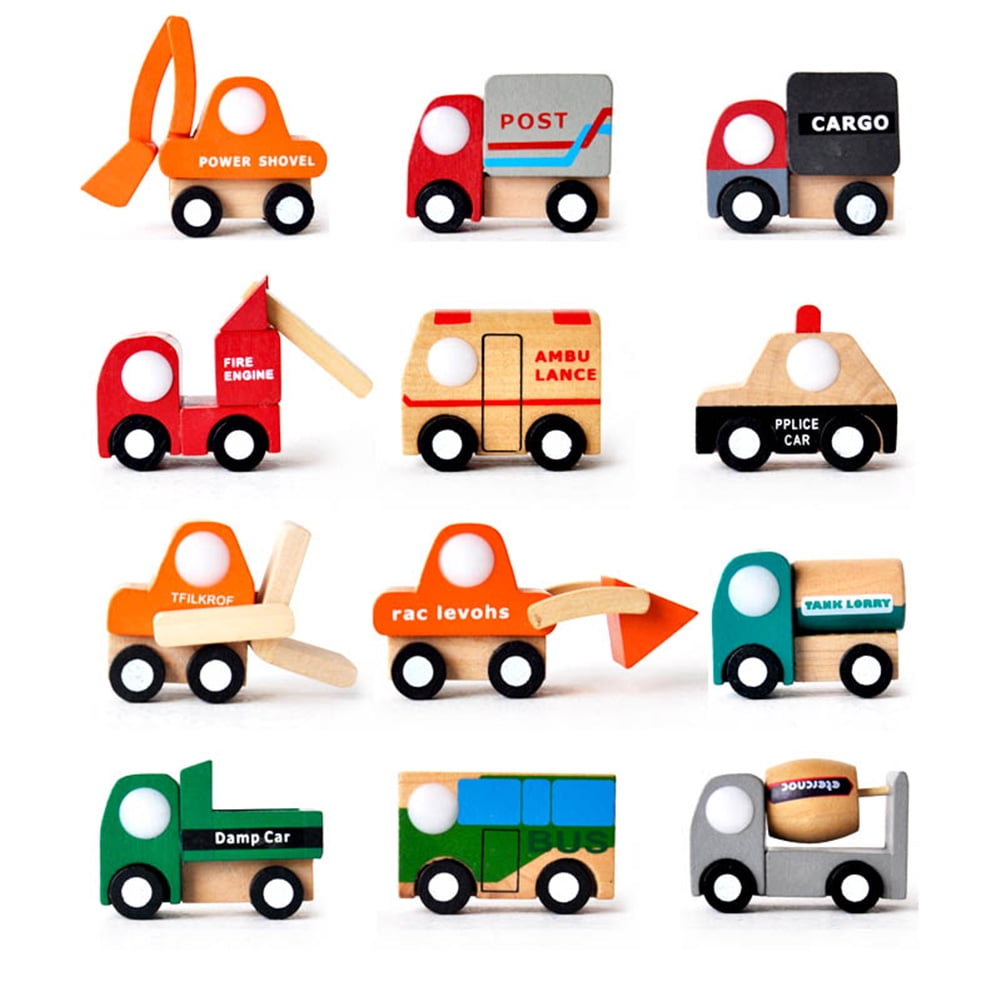 wooden vehicle toys