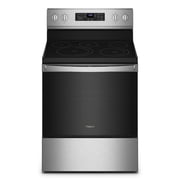 Whirlpool 30 in 5.3 cu ft Electric Range in Stainless Steel