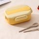 thumbnail image 4 of Student Two-cent Lunch Box Small Fresh Lunch Box With Tableware Portable Travel Box, 4 of 9