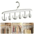 thumbnail image 2 of Easy Assembly Rotating Hook Waved Structure Clothes Organizers for Tight Space, 2 of 13