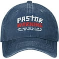 thumbnail image 6 of Pastor Warning Hat Pastor Gifts Anything You Say Or Do Could Be Used in A Sermon Baseball Cap for Men Women, 6 of 8