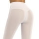 thumbnail image 5 of Leggings de baile blancos de punto sin costuras para mujer, de color liso y talla grande, sin amoníaco, 40D, coloridos, 5 of 6
