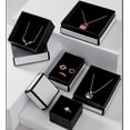 thumbnail image 4 of Typpkmm Simple Jewelry Box Earnail Ring with Bracelet Necklace White Paper Black, 4 of 7