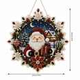 thumbnail image 2 of Christmas Pearl Diamond Painting Kit DIY Hanging Ornament for Adults with Santa Design Home Decoration Complete Craft Set Relaxing Experience Joyful Gift Beautiful Enriching Wonderful, 2 of 4