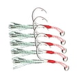 thumbnail image 3 of Greeniant 5 uds. Anzuelos de pesca auxiliares de acero al carbono, anzuelos de pesca auxiliares, soporte de cebo afilado Pescar 18x13mm Greeniant OD0155-03, 3 of 6