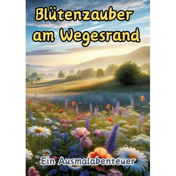 BlÃ¼tenzauber am Wegesrand: Ein Ausmalabenteuer, (Paperback)