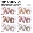 thumbnail image 4 of Gellen Kit de Barniz de Uñas en Gel para Ojos de Gato, 6 Colores Brillantes, Barniz en Gel para Ojos de Gato Rosa y Gris con Imán, Kit de Arte de Uñas LED UV, Regalos para Mujer, 4 of 7
