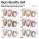 thumbnail image 4 of Gellen Kit de Barniz de Uñas en Gel para Ojos de Gato, 6 Colores Brillantes, Barniz en Gel para Ojos de Gato Rosa y Gris con Imán, Kit de Arte de Uñas LED UV, Regalos para Mujer, 4 of 7