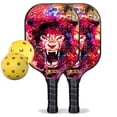 thumbnail image 1 of Pickleball Factory PB0002-2-C Best Pickleball Set - Pickleballtournament Paddle, Carbonfiber Graphite, 1 of 1