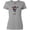 AC-Heather Grey, variant on Inktastic African American Girl, Cheerleaders, Cheerleading Women's T-Shirt